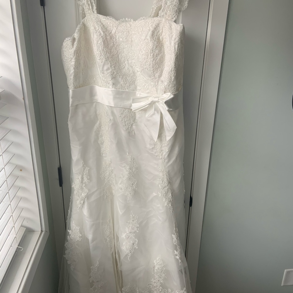 JJ’s house size 22 lace wedding dress
